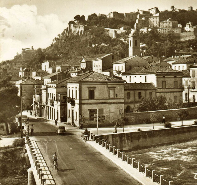 Cupra Marittima Postkarte 50er Jahre